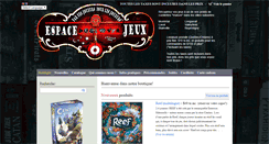 Desktop Screenshot of espacejeux.tv